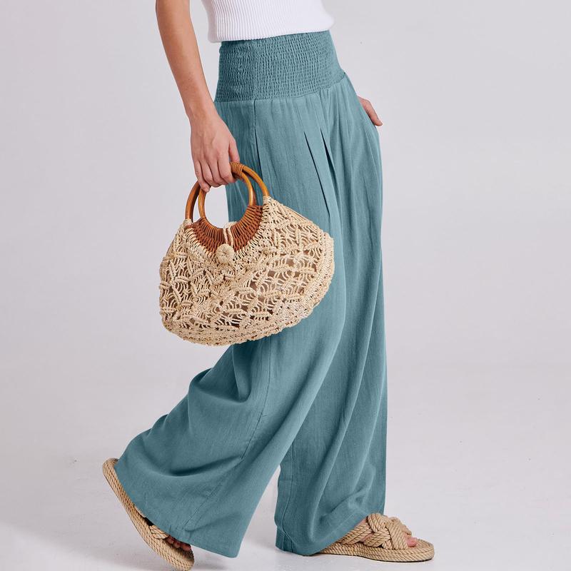 The Coastal Flow Wide-Leg Pants