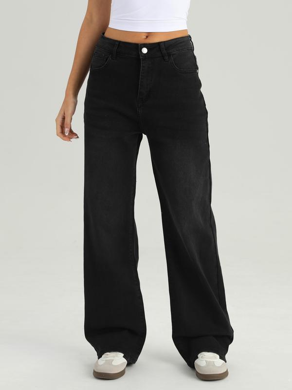 Wide-Leg Jeans