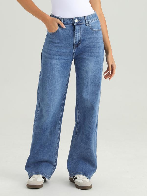 Wide-Leg Jeans