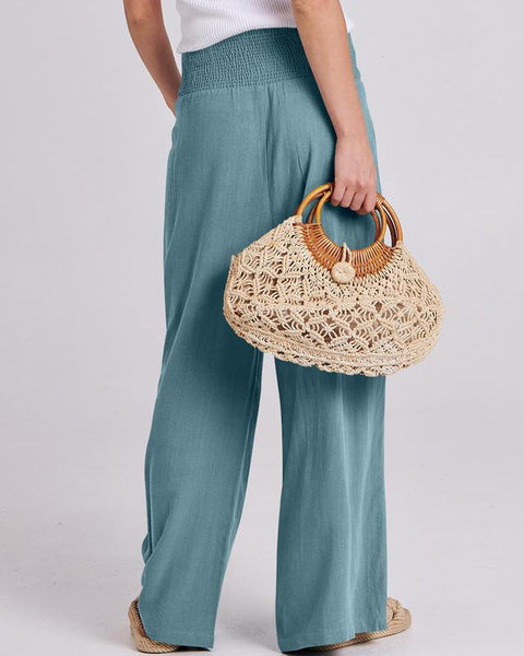 The Coastal Flow Wide-Leg Pants