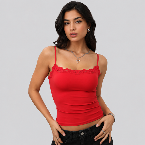 Lace tank top