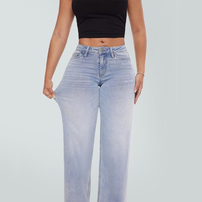 Le jean large sculptant