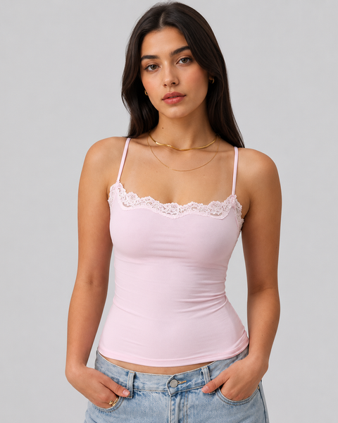 Lace tank top