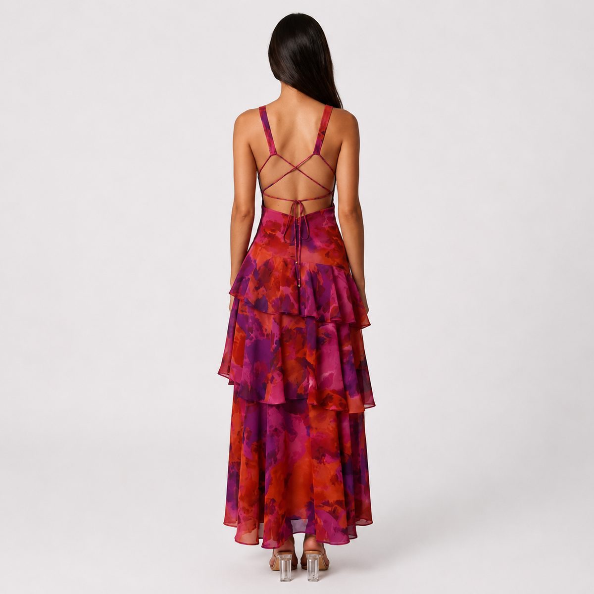Romantic Tiered Maxi Dress