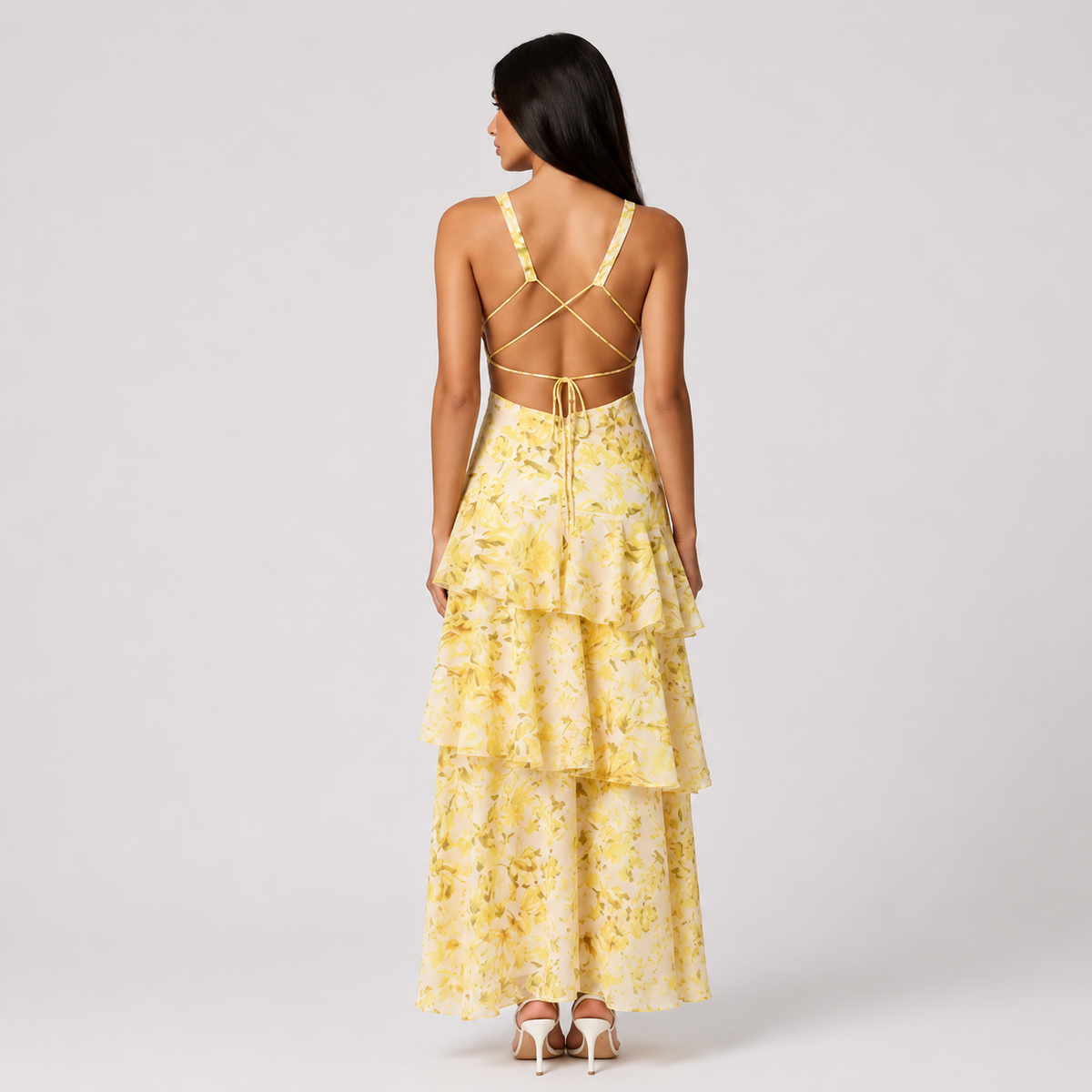 Romantic Tiered Maxi Dress