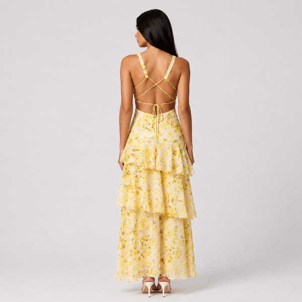 Romantic Tiered Maxi Dress