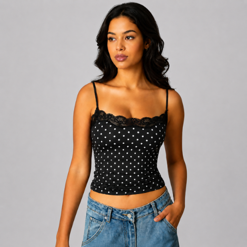 Lace tank top