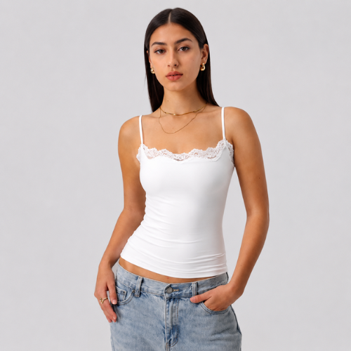 Lace tank top