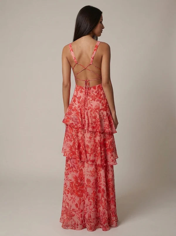 Romantic Tiered Maxi Dress