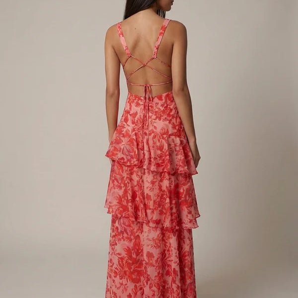 Romantic Tiered Maxi Dress