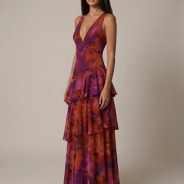Romantic Tiered Maxi Dress