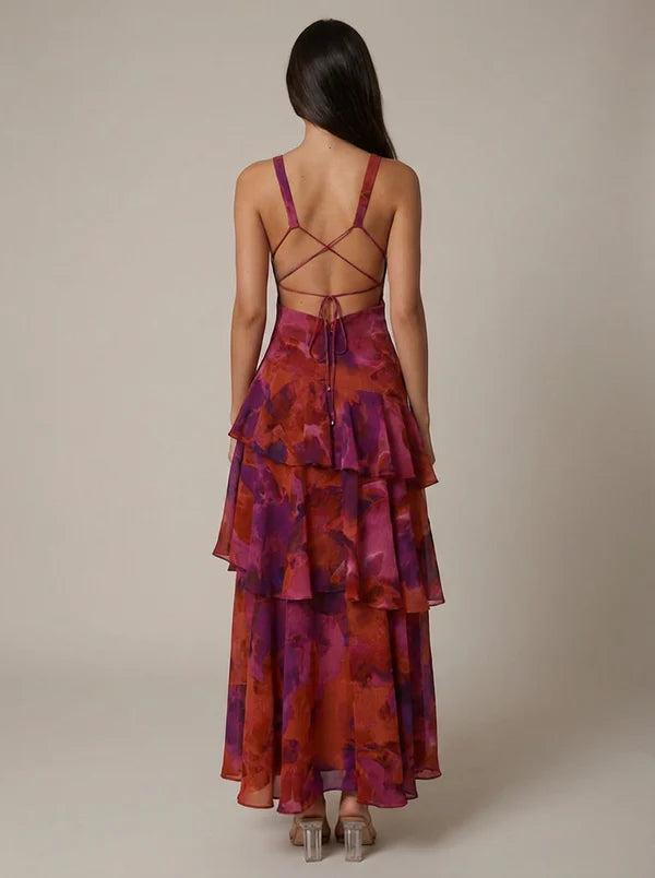 Romantic Tiered Maxi Dress