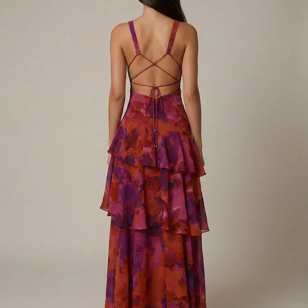 Romantic Tiered Maxi Dress