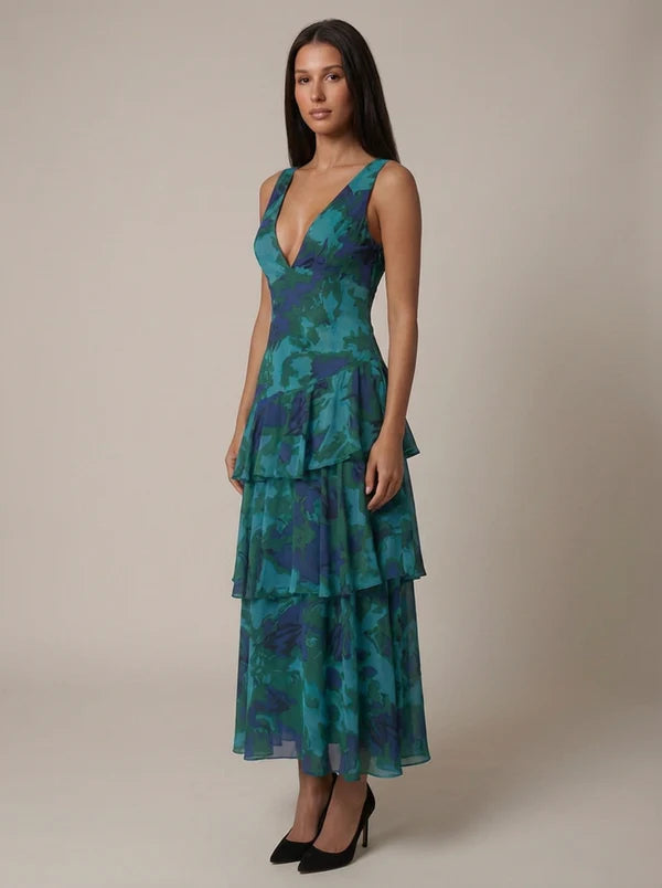 Romantic Tiered Maxi Dress