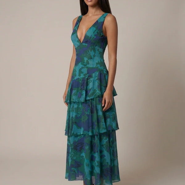 Romantic Tiered Maxi Dress