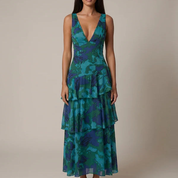 Romantic Tiered Maxi Dress