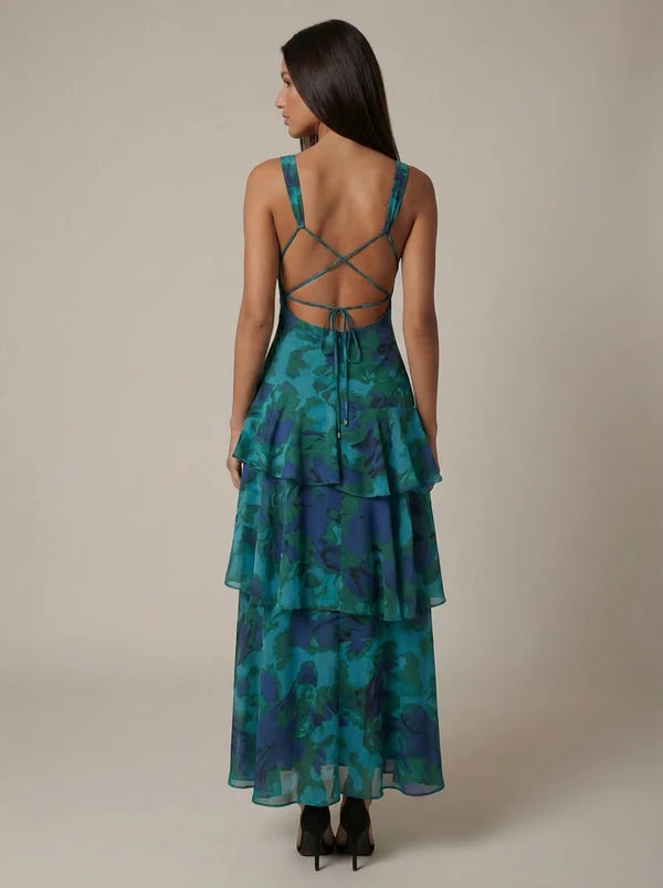 Romantic Tiered Maxi Dress