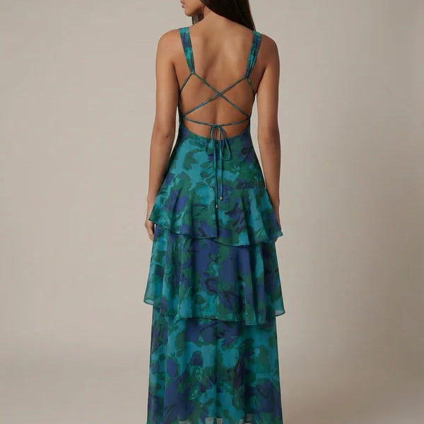 Romantic Tiered Maxi Dress