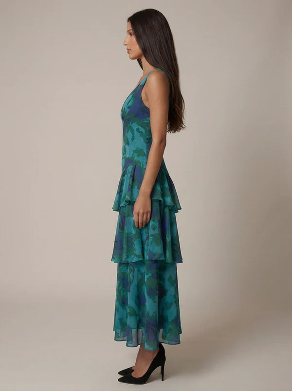 Romantic Tiered Maxi Dress