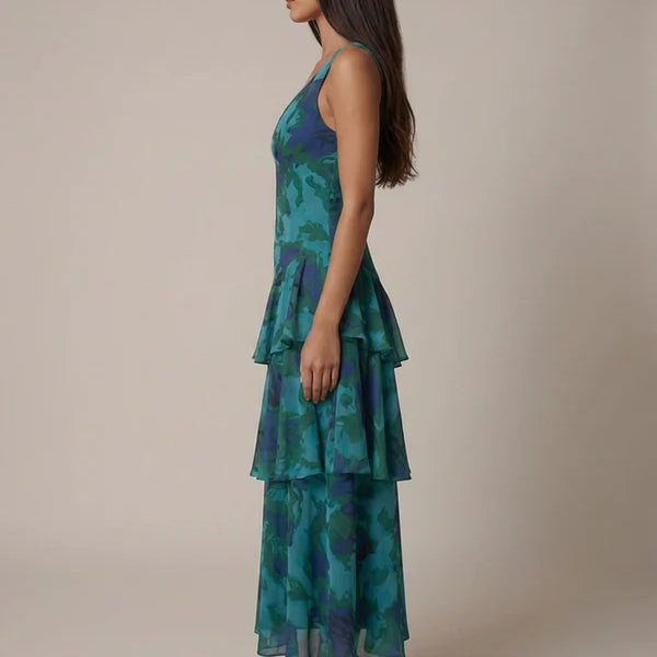 Romantic Tiered Maxi Dress
