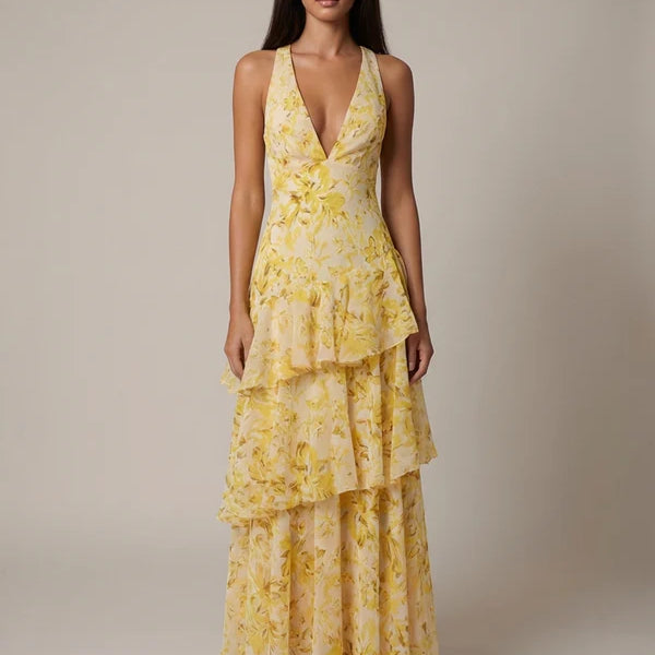 Romantic Tiered Maxi Dress
