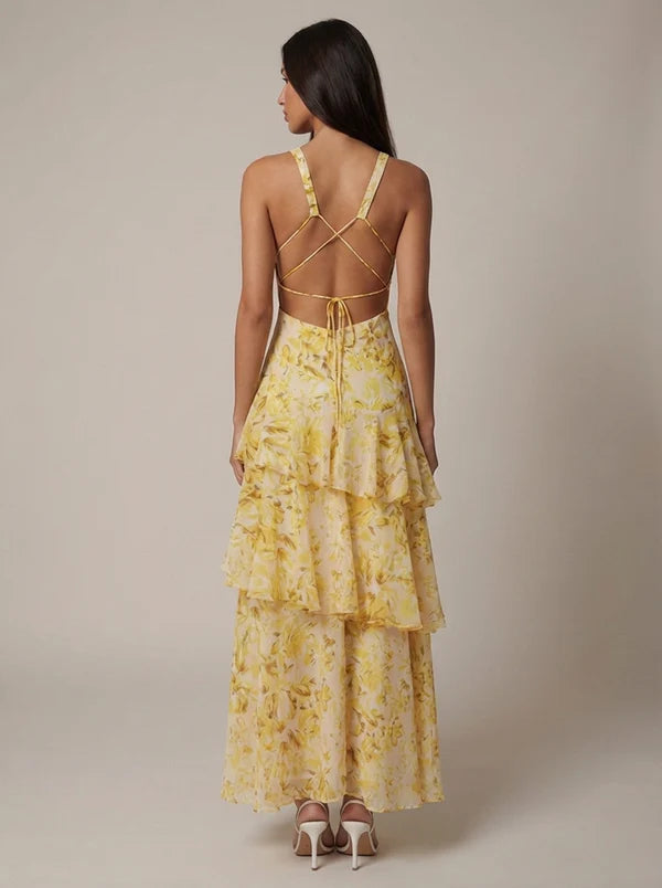 Romantic Tiered Maxi Dress