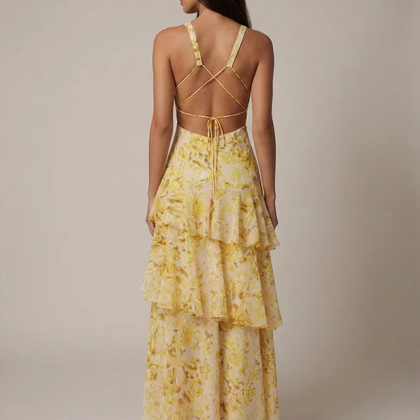 Romantic Tiered Maxi Dress