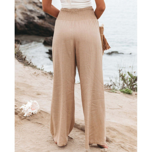 The Coastal Flow Wide-Leg Pants