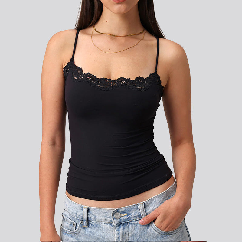 Lace tank top