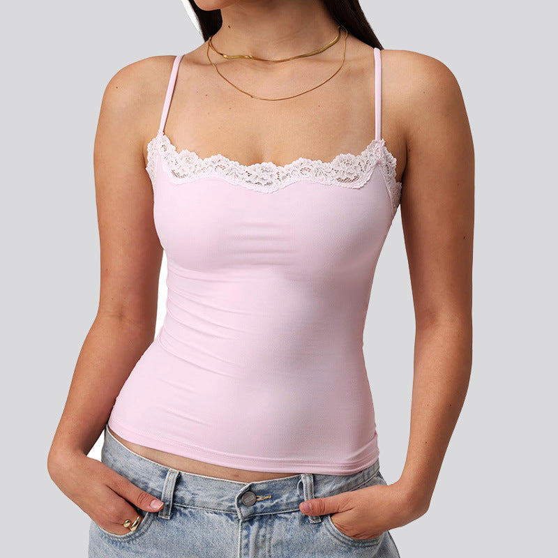 Lace tank top