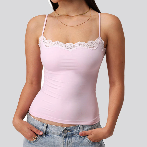 Lace tank top