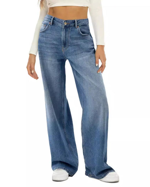 Wide-Leg Jeans