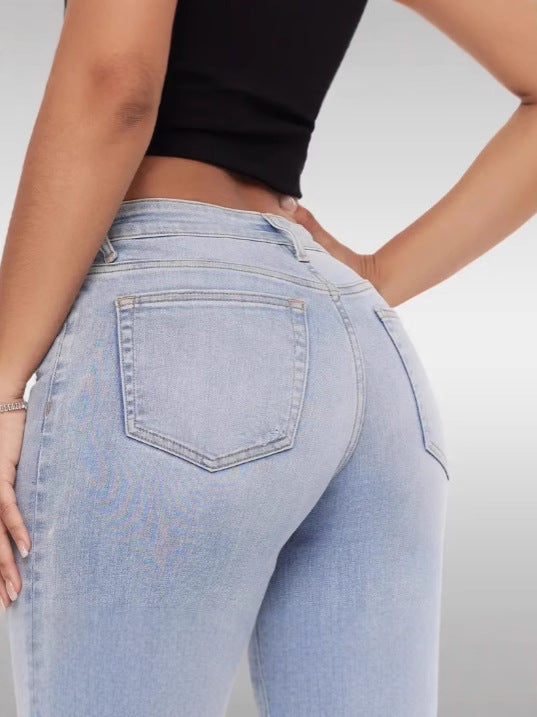 Le jean large sculptant