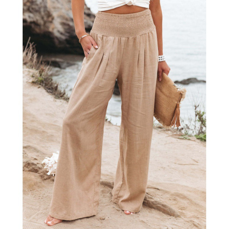 The Coastal Flow Wide-Leg Pants