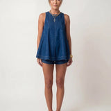 Denim-Schwing-Shorts-Set