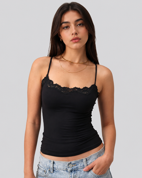 Lace tank top