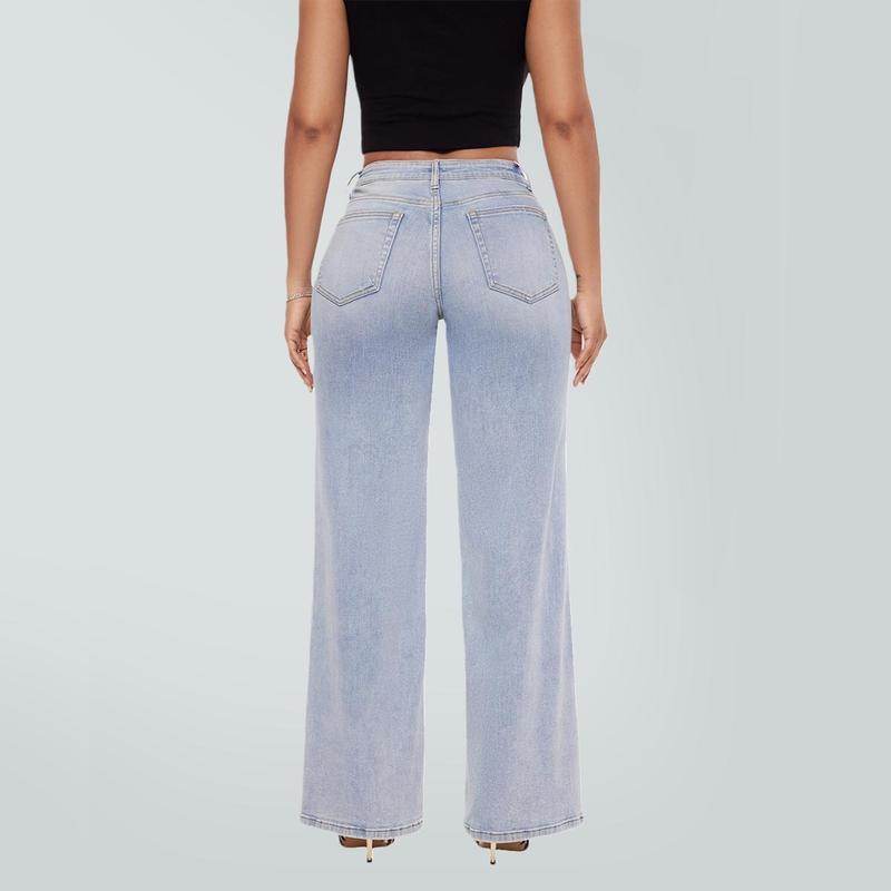 Le jean large sculptant