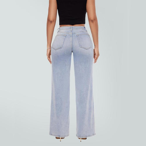 The Sculpting Wide-Leg Jeans